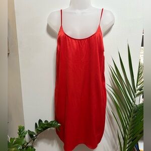 Vintage inspired French Connection satin slip dress, size small, new with tags!